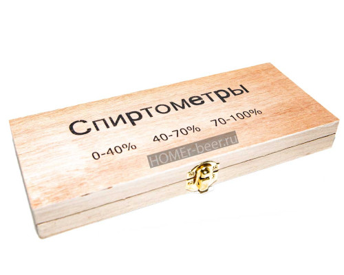 Набор спиртометров-ареометров