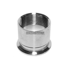Переходник с резьбы на кламп 1.5" (1-1/4 внутренняя)