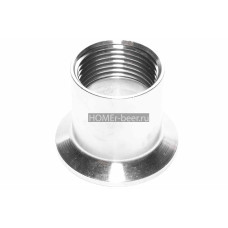 Переходник с резьбы на кламп 1.5" (1 внутренняя)