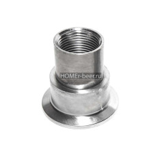 Переходник с резьбы на кламп 1.5" (3/4 внутренняя)