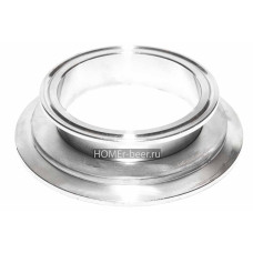 Переходник кламп 4 на 3 дюйма (низкий)